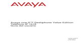 Avaya IP Telephone - unex.es · correo de voz. No todas las funciones descritas en esta guía del usuario pueden estar disponibles en su teléfono. Si alguna función no está disponible,