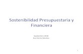 Sostenibilidad Presupuestaria y Financiera · Real Decreto- Ley 1/2018, de 23 de marzo, por el que se prorroga para 2018 el destino del superávit de las corporaciones locales para