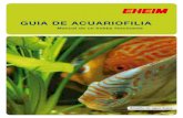 GUIA DE ACUARIOFILIA - Acuario Aberiak · de agua salada, de agua fría y de agua dulce. Estos pueden ser respectivamen-te acuarios de una sola especie, en las cuales se cuida exclusivamente