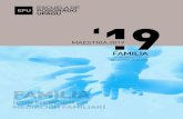 Maestria 2019 FAMILIA - UPAGU · 2018. 12. 12. · Estrategias de intervención familiar: Violencia Familiar. Divorcio y separación. ... Conflictos y mediación familiar. Mediación