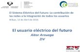 El Sistema Eléctrico del Futuro: La contribución de las ... · Aitor Arzuaga ZIV. La Smart Grid ya ... de energía del 2-4% por hogar) Fuente: Smart meter roll-out for the domestic