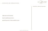 memoria de relizaciones martín atracciones MASL.pdf · Mágica, Terra Mítica, Parque de Atracciones de Madrid, Monte Igueldo, Warner Movieworld Madrid, Baku Fuerteventura, Parque