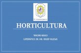 HORTICULTURA · horticultura tercero bÁsico catedrÁtico: br. ind. roger villegas. el agua parte ii