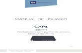 CAP1 - Ekselans by ITS...CAP1 335001 Controladora para puntos de acceso EKSELANS BY ITS V03 ITS Partner O.B.S S.L · Av. Cerdanyola 79-81 Local C 08172 Sant Cugat del Vallés · Barcelona