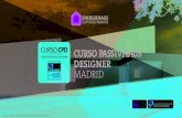CURSO PASSIVHAUS DESIGNER MADRID · Curso Certified Passivhaus Designer: Madrid 06 marzo 2017 – 29 marzo 2017 Día 13/03/2017 15:00 - 17:00 Repaso módulo online 17:30 -19:30 Hermeticidad