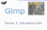Tema 1: Introducción - Universitat de Valènciamural.uv.es/piesomon/GIMP/tema1/01_Introduccion.pdf · Curso de GIMP 2.4 Paco Ferrús Ejercicios (preferencias) Hacer que la ventana