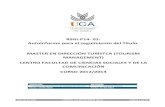 RSGI-P14- 01: Autoinforme para el seguimiento del …ccsociales.uca.es/wp-content/uploads/Master-DTUR-INFORM...MANAGEMENT) COMUNICACIÓN CURSO 2012/2013 P14 - Procedimiento para el