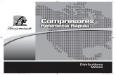 Referencia Rápida · Distribuidores México Compresores Referencia Rápida Comp Quick Select TR101 MEX Spanish-final.indd 1 8/10/17 9:52 AM (Solo Modelos AE 2)