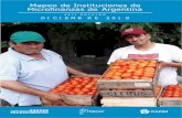 Mapeo de Instituciones de Microfinanzas de Argentina · RADIM, cubrimos 51 instituciones de Microfinanzas junto con 158 programas de microcrédito de inclusión social que CONAMI