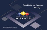 Rendición de cuentas 2017 - CORTE NACIONAL DE JUSTICIA · Rendición de cuentas 2017 6 6.1 Estadísticas de las Salas Especializadas de la Corte Nacional de Justicia. 40 6.2 Creación