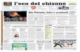 L'Eco del Chisone | Il giornale di Pinerolo e del pinerolese - P M F. … · 2016. 2. 17. · te 14mila abitanti di accede-re a ˜ nanziamenti (chiesto l’inserimento nel Gal). Tra