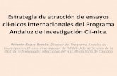Programa de Investigación Clínicajornadasaludinvestiga.es/docs/ponencias_2016/MESA1/Antonio Rivero.pdf · Antonio Rivero Román. Director del Programa Andaluz de Investigación