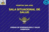 SALA SITUACIONAL DE SALUD - Hospital SAN JOSE · 2014. 9. 26. · sala situacional de salud unidad de epidemiologia y salud ambiental. 0 100 200 300 400 500 600 1 5 9 13 17 21 25