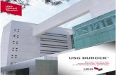 Manual Tecnico USG Durock® Next Gen e+ 2016 (Español) - …€¦ · Tornillo Tek Plano USG de 1/2” a cada lado Malla de ﬁbra de vidrio marca USG con capa uniforme de 3 mm máximo