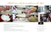 Fábrica de porcelana de lujo - Atelier JM Lesov · bohemias de porcelana, la tradición de la fabricación manual de porce-lana de lujo se transmite de generación en generación