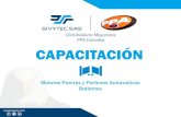Distribuidores Mayoristas PPA Colombia CAPACITACIÓN · 2019. 9. 13. · Soporte tecnico especializado Capacitaciones presenciales y virtuales Tutoriales, manuales y catalogos digitales.