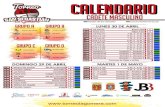 CALENDARIO - Torneo San Sebastián de La Gomeratorneolagomera.com/wp-content/uploads/2018/04/... · mar tes 1 de mayo 09 0 09: 1 0: 0 0 1: 0 2 eb felipe antÓn cb las palmas ub puer