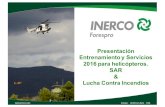 Presentación Entrenamiento y Servicios 2016 para helicópteros. … · 2019. 5. 2. · Ejemplo ENTRENAMIENTO BASICO TRIPULANTE DE SEGURIDAD Características del curso 10-Duración: