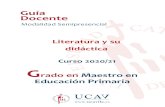 Guía Docente - UCAVILA · de los diversos dominios científicos y culturales contenidos en el currículo escolar. CG-4. Diseñar y regular espacios de aprendizaje en contextos de