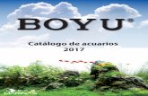 Catálogo de acuarios 2017 - Ideas Marinasideasmarinas.com/archivo/catalogos/BOYU/catalogo_acuarios_boyu_… · Gabinete construido de melanina contrachapada con acabado en negro