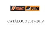 CATALOGO IDEC-PDM€¦ · IDEC/PDM empresa española, con 30 años de expériencia en el campo del suelo técnico, a travès de la creación, el desarrollo y la ejecución de suelos