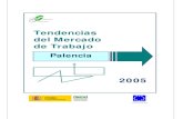 Tendencias del Mercado de Trabajo - SEPE · Tendencias del Mercado de Trabajo de Palencia ACTIVIDAD: AGRICULTURA, GANADERÍA, CAZA (CNAE 01) • Datos Básicos del año 2004 Total