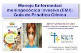 Manejo Enfermedad meningocócica invasiva (EMI): Guía de … · 2020. 1. 21. · Grupo de trabajo de la GPC sobre el Manejo de la Enfermedad Meningocócica Invasiva José Cristóbal