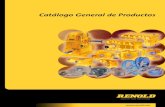 Catálogo General de Productos · 4 I Productos Generales de Renold Reductores en ángulo recto jPM Reductores de tornillo sinfín con tamaños desde 1,125" hasta 3,0" de distancia