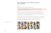 Actividad - 4.9 Viaje a la Alhambra: Azulejos · 2019. 11. 29. · 70 4.9 Viaje a la Alhambra: Azulejos MÚSICA Azulejos, de Isaac Albéniz Albéniz proyectó Azulejos como una suite