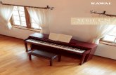 Kawai CN23/CN33/CN43 Brochure 2010 (Español, …primer teclado, que se suele comprar como instrumento de prueba. Invertir en un piano acústico se considera el próximo paso, sin