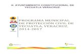 H. AYUNTAMIENTO CONSTITUCIONAL DE …transparencia.yecuatla.gob.mx/uploads/transparencia/4f...PROGRAMA MUNICIPAL DE PROTECCIÓN CIVIL 2014-2017 YECUATLA, VERACRUZ planeación y ley