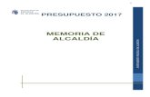 Ayuntamiento de Pozuelo de Alarcón - MEMORIA DE ALCALDÍA · 2018. 8. 8. · 4 El presupuesto del Ayuntamiento de Pozuelo de Alarcón para 2017, asciende a 100.106.000 euros. El