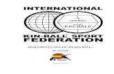REGLAMENTO OFICIAL DE KIN BALL (v.2018) - ujaen.es · 2019. 9. 30. · Reglamento Oficial de Kin-Ball® - Asociación Española de Kin-Ball® Sport 12 Si los miembros del equipo consideran