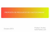 La Xarxa en xarxa | - PROPOSTA DE REGULACIÓ DE …xarxaenxarxa.diba.cat/sites/xarxaenxarxa.diba.cat/files/... · 2014. 1. 28. · 5. El Govern establirà les condicions administratives
