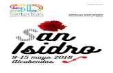 SietedíaS - conecta.alcobendas.org · Revista municipal de Alcobendas SietedíaS 4-05-2018 / Nº 1.427  ESPECIAL SAN ISIDRO