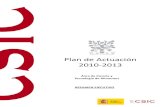 Plan de Actuación 2010-2013 - DIGITAL.CSIC: Homedigital.csic.es/bitstream/10261/42162/1/Area7_Resumen.pdf · 6 Plan de Actuación 2010-13. Área7 Tabla 1. Institutos y Departamentos
