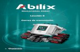Lección 6 - abilix.plabilix.pl/wp-content/uploads/2019/05/Motores_Leccion_6.pdfLección 6 Cinta transportadora by Diseñar y construir una cinta transportadora como las que se usan