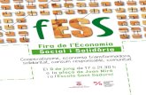 L’Economia Social i Solidària (ESS) · 2018. 5. 29. · La Magrana Vallesana, associació de consumidors i productors de productes ecològics de Granollers. Els Gafarrons, cooperativa