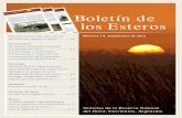Boletín de los Esteros - Proyecto IberáBoletín de los Esteros Número 14, Septiembre de 2012 Noticias de la Reserva Natural del Iberá, Corrientes, Argentina Editorial: Cincos años