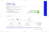 Anigen Rapid CDV Ag - Distribuidora veterinaria · 2019. 8. 13. · RG1103DD CDV Ag Dispositivo 10 Pruebas/Kit Información General Procedimiento Información para ordenar el producto