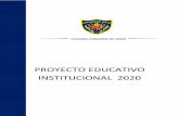 PROYECTO EDUCATIVO INSTITUCIONAL 2020 · 2020. 2. 9. · 2 Proyecto Educativo Institucional – Colegio Corazón de Jesús de Quinta Normal I. FUNDAMENTACIÓN El Proyecto Educativo