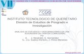 INSTITUTO TECNOLOGICO DE QUERETARO División de Estudios de ... · Diseño de Ingeniería • Mecánica, Mc. Graw Hill, México , 2008 • [4] Software Solid Works.. • [5] Software