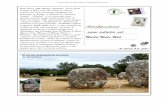 Aula2puntonet · 2019. 8. 28. · Desde Évora (Alto Alentejo, Portugal): A unos 18 km al Oeste de Évora (unos 30 minutos en coche) se encuentra uno de los monumentos megalíticos