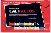 calendario2017 CALIFACTOS - WordPress.com · 2019. 2. 13. · proyecto artesano, esta fusión de caligramas y artefactos convertidos en calendario para el año 2017. Ha sido un proceso