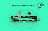 Memoria 2018 - Colegio Oficial de Gestores Administrativos · 2019. 6. 27. · organizamos un evento. Nuestros colegiados están comprometidos con el Colegio, con su profesión y