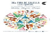 36a FIRA DE CALELLA€¦ · Kundera, Anna Ajmátova i Marina Tsvetáieva entre d’altres. Per elles ha rebut el premi Ciutat de Barcelona i el premi Ángel Crespo. 36a Fira de Calella