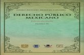 DERECHO PÚBLICO MEXICANO · 2018. 8. 15. · derecho pÚblico mexicano universidad nacional autÓnoma de mÉxico instituto de investigaciones jurÍdicas cÁmara de diputados. lxiii