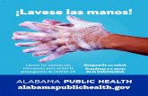 ¡Lavese las manos! · ¡Lavese las manos! Lávese las manos con frecuencia para evitar la propagación de COVID- 19. Resguarde su salud. Protéjase y a otros de la enfermedad.