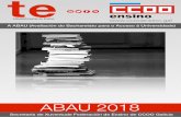te ABAU 2018 · •A ABAU (“Avaliación do Bacharelato para o Acceso á Universidade”) ñe a proba de acceso á Universidade que substituíu no ano 2017 á antiga PAU (“Proba