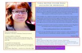 Tara Beiter-Fluhr para alcalde de Sheridantaraforsheridan.com/wp-content/uploads/2017/09/Flyer-Spanish.pdf · El distrito escolar de Sheridan - El comité de asesora-miento de educación